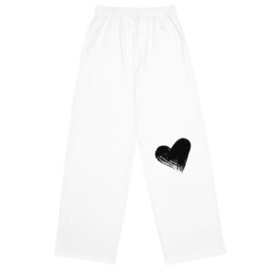All-over print unisex wide-leg pants - Image 2