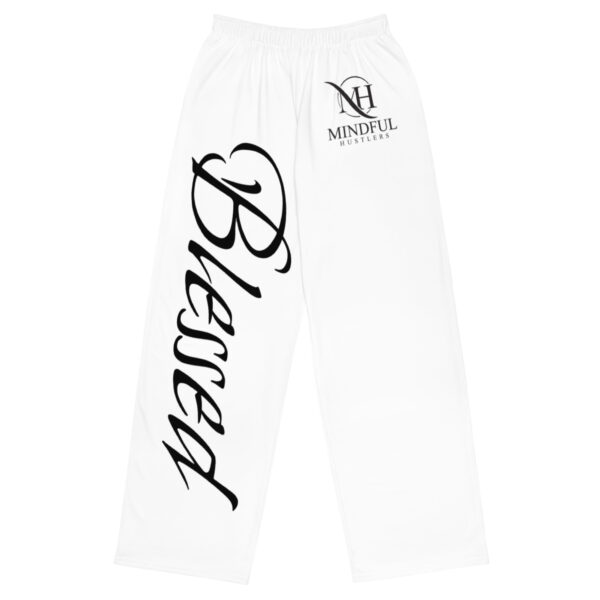 All-over print unisex wide-leg pants